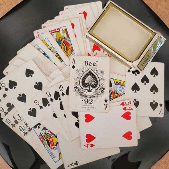 Vintage (?) Playing Cards & Framed Joker Card ~ MCM(?) ~Retro~ Fun! FINAL PRICE! - Picture 3 of 13